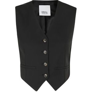 Erika Cavallini, Dames, Jassen, Zwart, Maat: 2XS