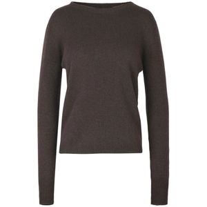 Jucca, Dames, Truien, Bruin, Maat: L Kasjmier,