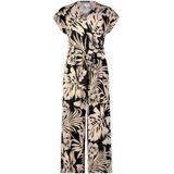 Betty Barclay - Jumpsuit - Zwart - Bloemenprint - Taille Riem