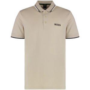 Hugo, Heren, Tops, Beige, Maat: L Katoen,