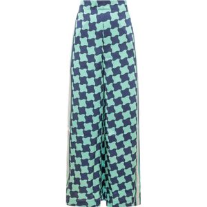 Casablanca, Dames, Broeken, Veelkleurig, Maat: S Zijde,