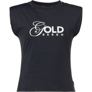 Goldbergh, Dames, Tops, Zwart, Maat: XS Poliester,