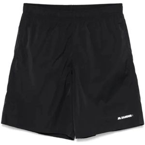 Jil Sander, Heren, Badkleding, Zwart, Maat: S