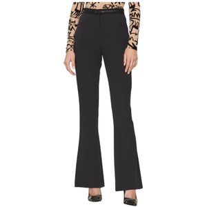 Versace Jeans Couture, Dames, Broeken, Zwart, Maat: XS Denim,