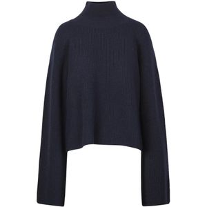 Jucca, Dames, Truien, Blauw, Maat: L Wol,