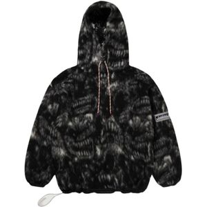 Aries, Heren, Sweatshirts & Hoodies, Zwart, Maat: M Fleece,