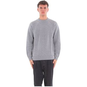 MC2 Saint Barth, Heren, Truien, Grijs, Maat: 2XL Wol,