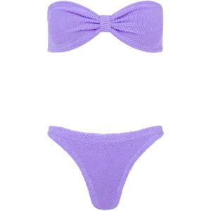 Hunza G, Dames, Badkleding, Paars, Maat: ONE Size