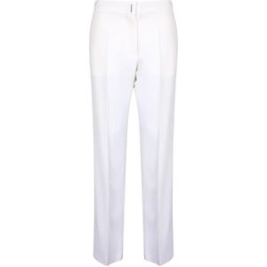 Givenchy, Dames, Broeken, Wit, Maat: 3XS Wol,