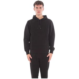 C.p. Company, Heren, Sweatshirts & Hoodies, Zwart, Maat: L Fleece,