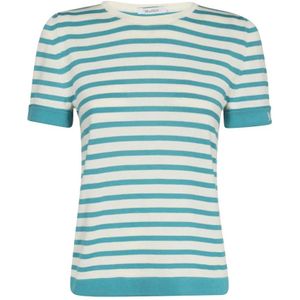 Max Mara, Dames, Tops, Veelkleurig, Maat: S Katoen,