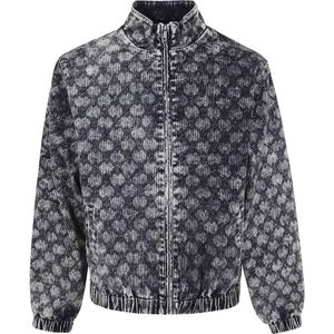 Daily Paper, Heren, Jassen, Blauw, Maat: M Velours,