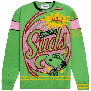 Iceberg, Heren, Truien, Groen, Maat: L Katoen,