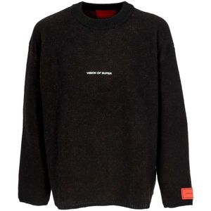 Vision OF Super, Heren, Truien, Zwart, Maat: XS Wol,