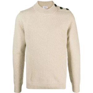 Dondup, Heren, Truien, Beige, Maat: M