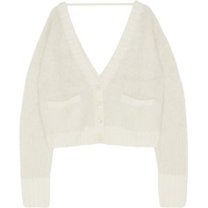 Patrizia Pepe, Dames, Truien, Wit, Maat: S