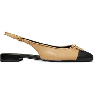 Tory Burch, Dames, Schoenen, Beige, Maat: 36 1/2 EU Leer,