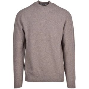 Mauro Grifoni, Heren, Truien, Grijs, Maat: XL Wol,