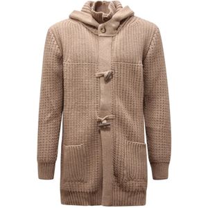 Imperial, Heren, Truien, Beige, Maat: M Wol,