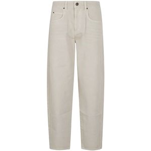 Isabel Marant, Dames, Jeans, Beige, Maat: S
