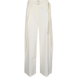 Erika Cavallini, Dames, Broeken, Wit, Maat: M