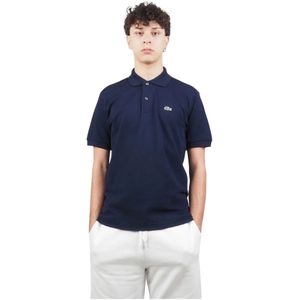 Lacoste, Heren, Tops, Blauw, Maat: M Katoen,