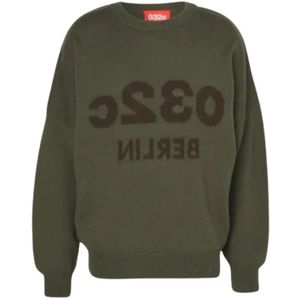 032c, Heren, Truien, Groen, Maat: S