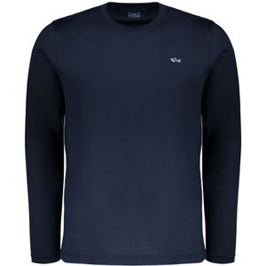 Paul & Shark, Heren, Tops, Blauw, Maat: S Katoen,