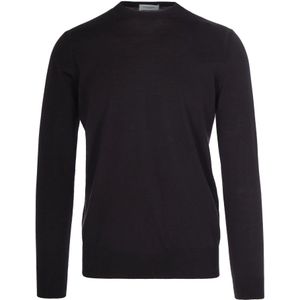 Paolo Pecora, Heren, Truien, Bruin, Maat: M Wol,