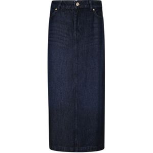 7 For All Mankind, Dames, Rokken, Blauw, Maat: W25 Denim,