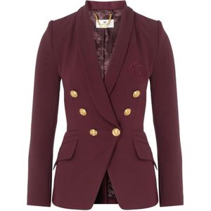 Elisabetta Franchi, Dames, Jassen, Rood, Maat: XL