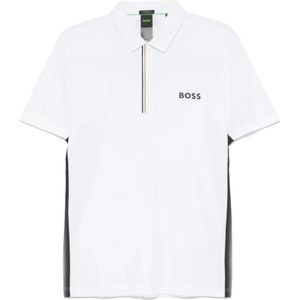 Hugo Boss, Heren, Tops, Wit, Maat: 2XL