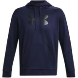 Under Armour - Fleece Big Logo - Hoodie - Zwart - Lichtgewicht en Ademend