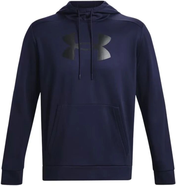 Under Armour - Fleece Big Logo - Hoodie - Zwart - Lichtgewicht en Ademend