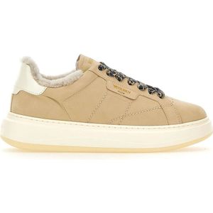 Woolrich, Dames, Schoenen, Beige, Maat: 37 EU Leer,