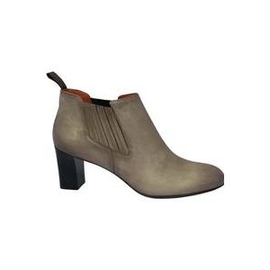 Santoni Laarzen met hakken , Brown , Dames , Maat: 41 EU