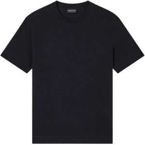 Emporio Armani, Heren, Tops, Zwart, Maat: L