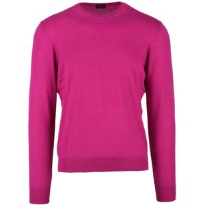 Drumohr, Heren, Truien, Roze, Maat: M Kasjmier,