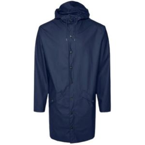 Rains, Dames, Mantels, Blauw, Maat: S Poliester,