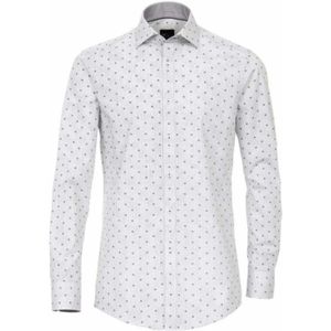 Venti, Heren, Overhemden, Wit, Maat: M Katoen,
