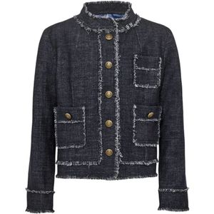 Sand, Dames, Jassen, Blauw, Maat: S Wol,