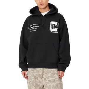 Carhartt Wip, Heren, Sweatshirts & Hoodies, Zwart, Maat: L Katoen,
