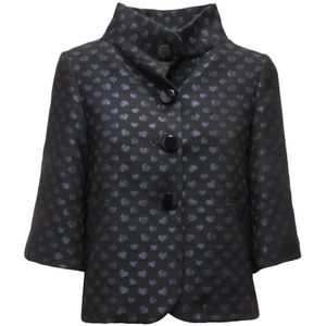 Emma&Gaia, Dames, Jassen, Blauw, Maat: S Katoen,