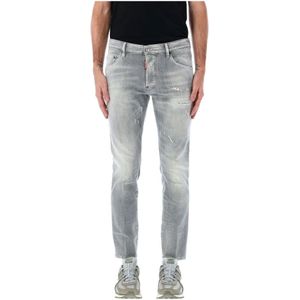 Dsquared2 Skater Jean , Gray , Heren , Maat: L