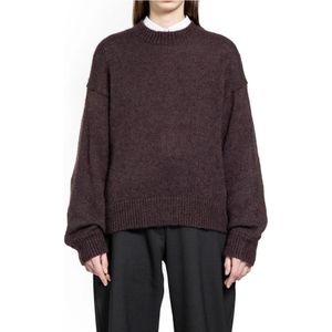 Studio Nicholson, Dames, Truien, Bruin, Maat: XS Zijde,