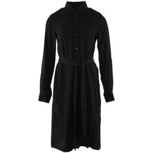 Pinko, Dames, Jurken, Zwart, Maat: XS Zijde,