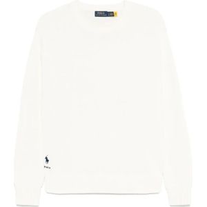 Polo Ralph Lauren, Dames, Truien, Beige, Maat: M Katoen,