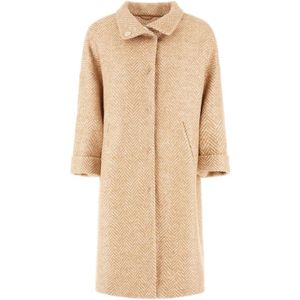 Herno, Dames, Mantels, Bruin, Maat: L