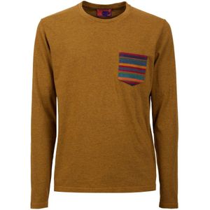 Gallo, Heren, Tops, Geel, Maat: S Katoen,