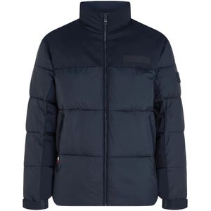 Tommy Hilfiger, Heren, Jassen, Blauw, Maat: 2XL